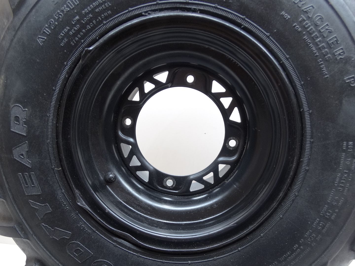 1997 Polaris Sportsman 500 Rear Rims and Tires 25X11X10" Wheel Wheels